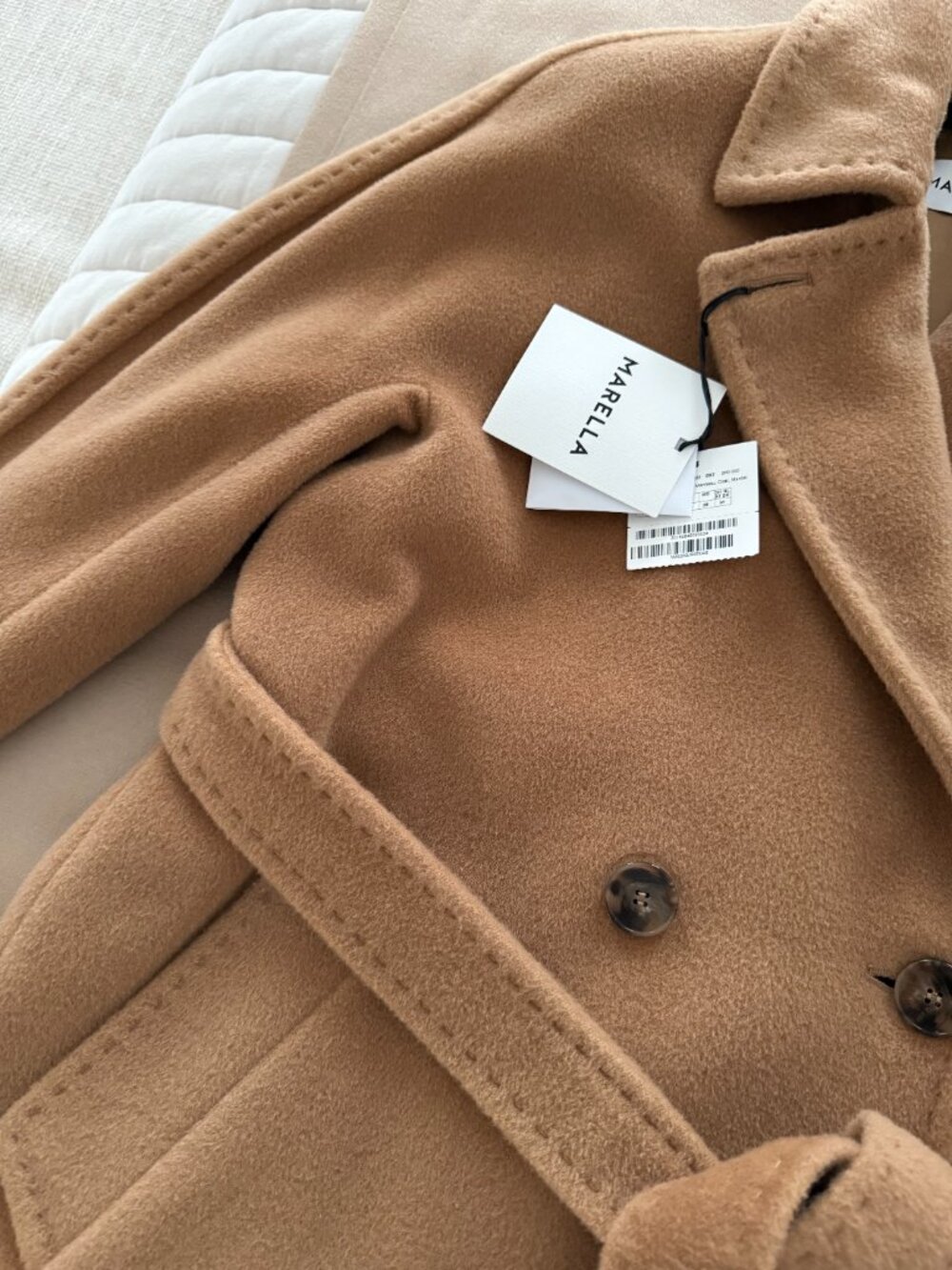 New Max Mara Marella Wool Coat Manuela US size 4 - Picture 8 of 12